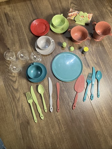Vtg worcester ware - ware, plastic
