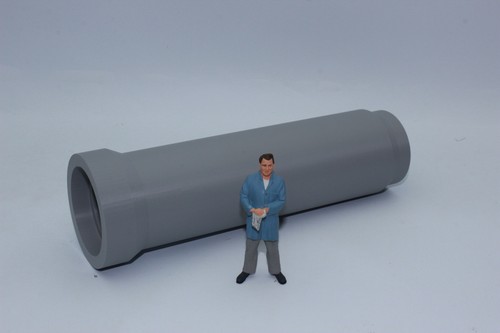 Concrete pipe 1000 220 mm - concrete,