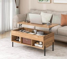 Lift Up Top Wooden Coffee