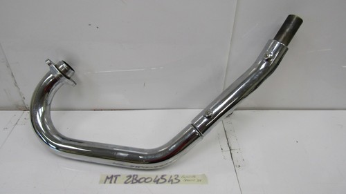 Left exhaust header pipe moto - left,