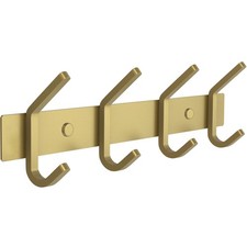 Brushed Gold Wall Mounted Coat
