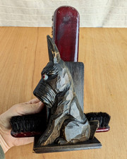 Art Deco black forest carved