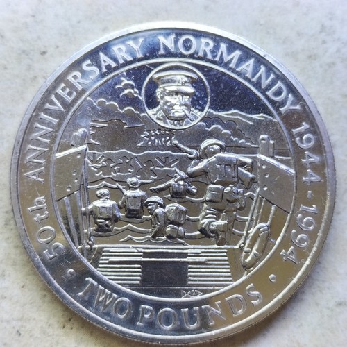 1994 two pound - pound, -guernsey