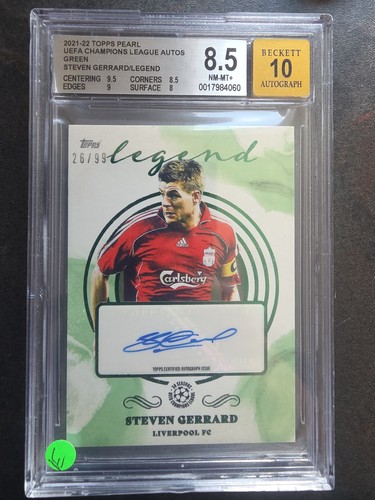 Steven gerrard topps - gerrard,