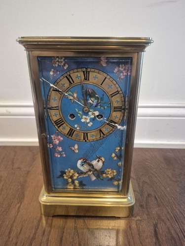 Antique french painted enamel - french,