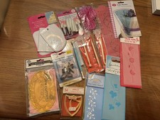 Brand new - Cake decorating / sugarcraft tools, stencils & cutter bundle