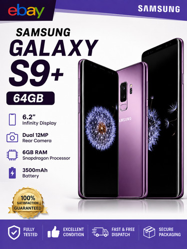 Samsung galaxy plus 64gb - s9+,