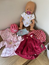 Vintage baby born doll - vintage,