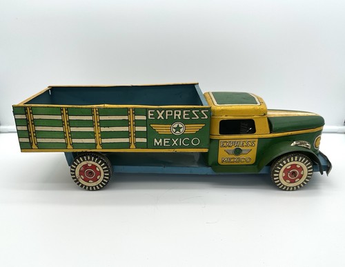 Vtg 1950s express mexico tin - 1950s,