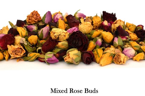 Dried rose petals buds - dried,