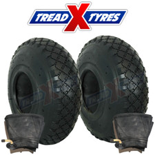 2x 3.00-4 Tyre & Tube 260x85 300-4 Fishing Trolley Tire, Sack Truck, Cart