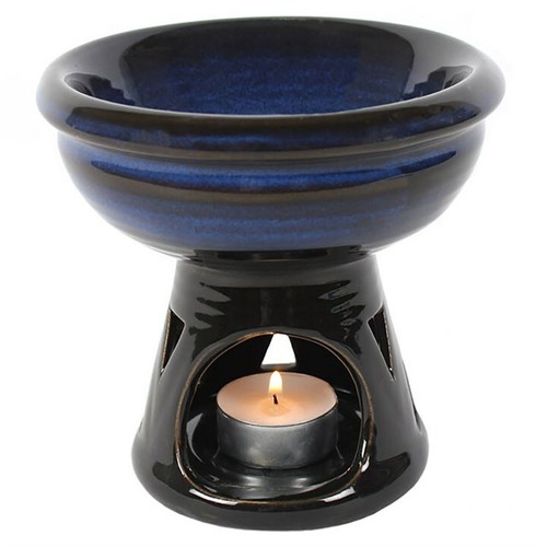 Deep blue oil - blue, burner