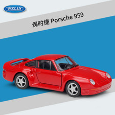 Welly 1:36 Porsche 959 Metal