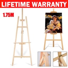 Wood 175cm Tall Easel Adjustable Durable Drawing Stand Display Painting New