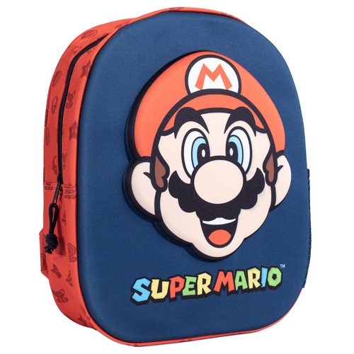 Super mario junior - mario, backpack