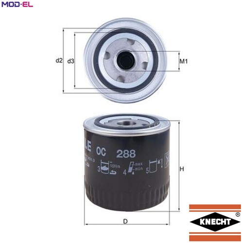 Oil filter 288 - oil, for