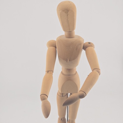 Wooden artist mannequin - wooden,