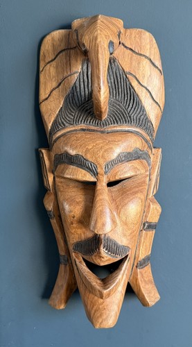 Vintage hand carved wooden - vintage,
