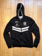 HULL FC 2015 TRAINING RUGBY LEAGUE ZIP JACKET HOODIE 150 ANNIVERSARY ISC SIZE S