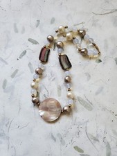 Vintage Estate Beaded Shell
