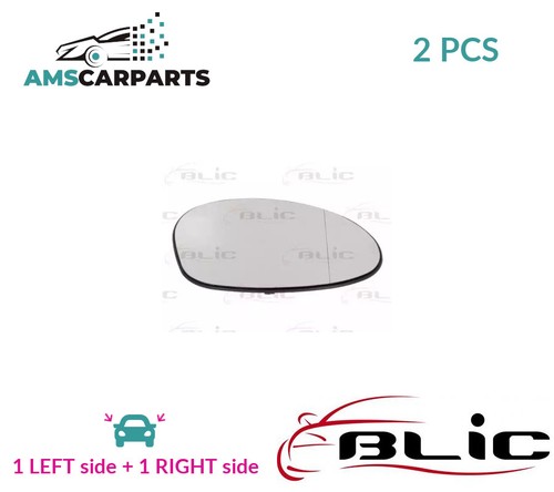 Rear view mirror glass pair - glass,