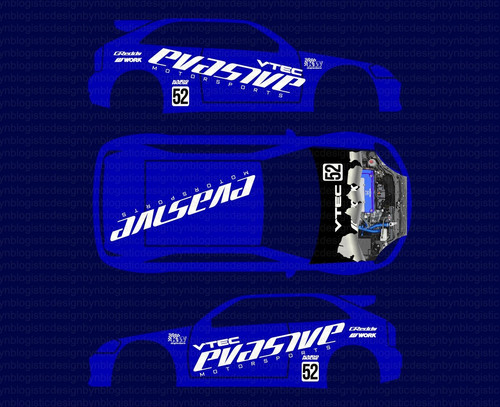 Honda ek9 racing - honda,
