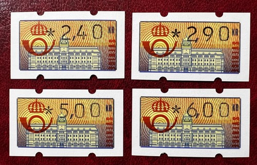 Sweden c1992 atm frama labels - c1992,