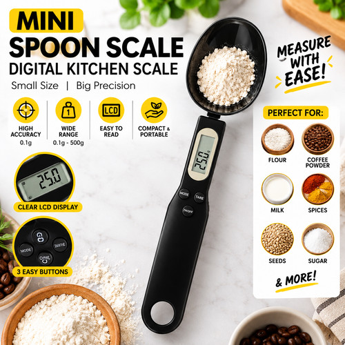 Mini spoon scale - scale, digital