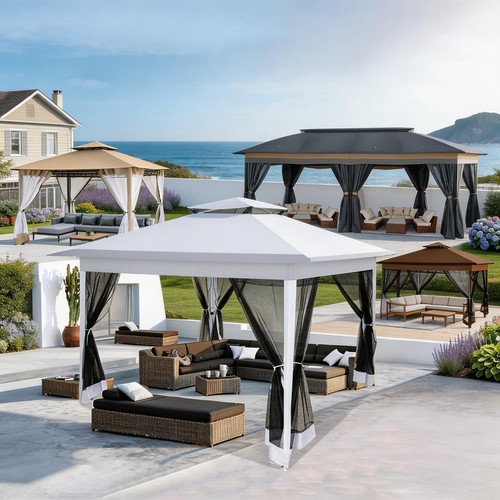 Gazebo 13x13 10x15 - heavy, duty