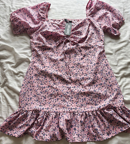 Boohoo pink blue - pink, floral