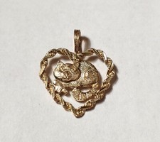 New 14k Gold Kitten Pussy Cat