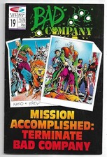 Bad Company #19 Final Issue! FN (1990) Fleetway/Quality Comics