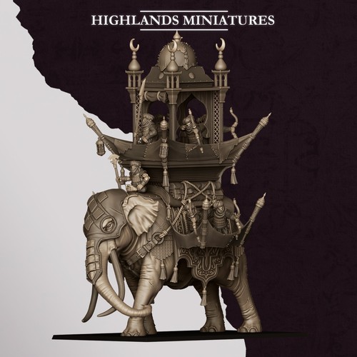 Hobgoblin war elephant - elephant, chaos