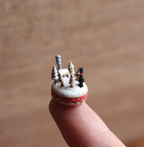 Dolls house miniature - house, i