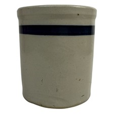 Antique Blue Banded Stoneware