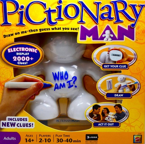 Pictionary man electronic - pictionary,