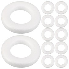 50 Pcs Small Foam Wreath Forms