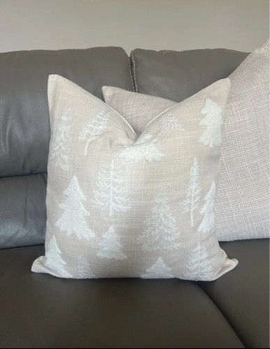 Neutral christmas cushion - christmas,