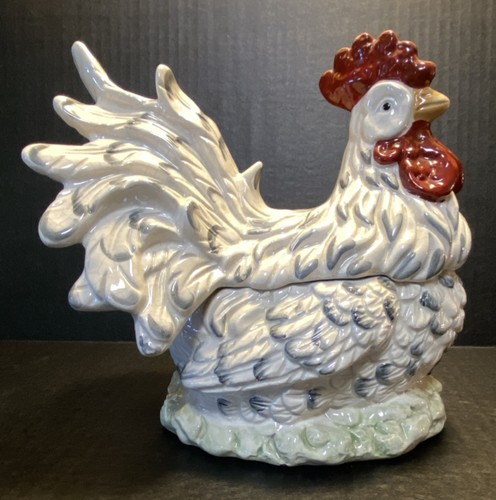 Cracker barrel ceramic rooster - cracker,