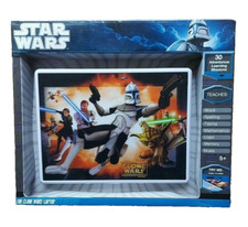 STAR WARS THE CLONE WARS KIDS LEARNING LAPTOP By OREGON BRAND NEW RRP £50