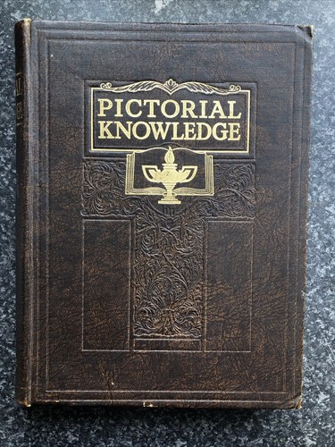 1933 pictorial knowledge book - knowledge,