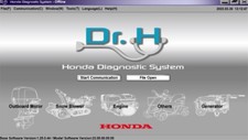 Dr H Honda HDS Marine Diagnostic Software update ver23 up to 2019 models