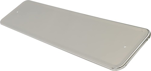 Chrome metal number plate - chrome,