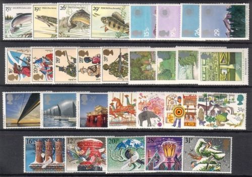 1983 complete commemorative - gb,