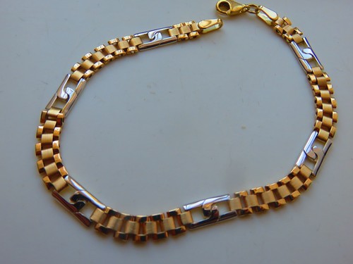 Gold bracelet celtic - bracelet,
