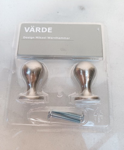 Ikea varde knobs brushed - ikea,