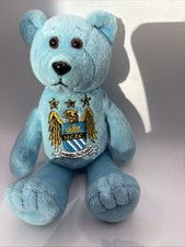 Manchester City FC Small Beanie Plush Bear
