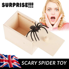 SPIDER IN A BOX PRANK WOODEN