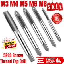 5pcs HSS Machine Screw Thread