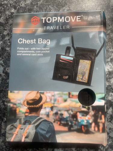 Topmove traveler black chest - topmove,